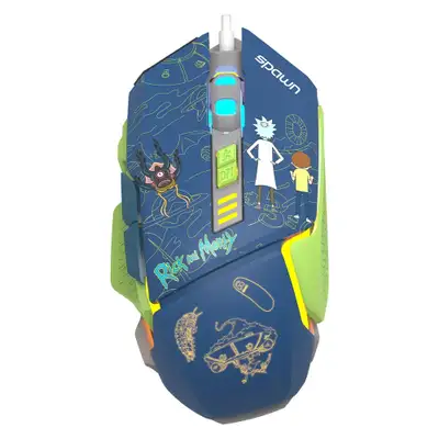SPAWN Rick and Morty Gaming Mouse 