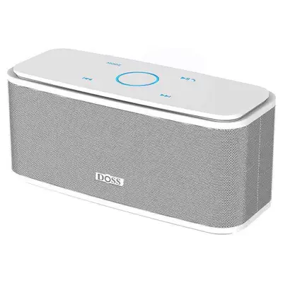 Doss SoundBox zvučnik DS-1681 V5.0 IPX5 2Wx2 Touch panel beli