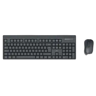 HAMA WKM-100 bezicna tastatura + mis crna