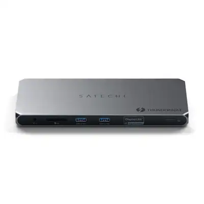 Satechi Thunderbolt 4 Multi-Display Docking Station - EU - sivi - ST-DT4MDM-EU