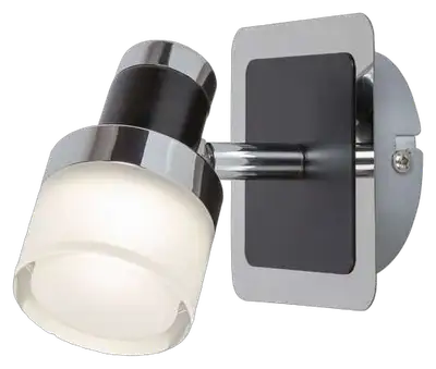 RABALUX Harold,kupatilska,LED5W,IP44,hrom/crna/opal