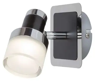 RABALUX Harold,kupatilska,LED5W,IP44,hrom / crna / opal