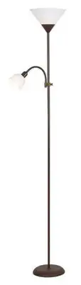 RABALUX Action podna lampa sa citacem E27+E14 braon / bela
