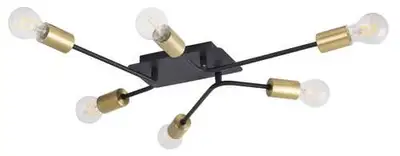 RABALUX Lanny plafonjera LED ,E27,6x15W
