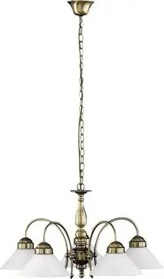 RABALUX Marian  luster E27 5x60W bronza