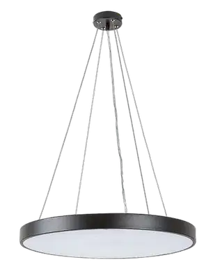 RABALUX Tesia plafonjera crna 36W 2160lm, 3000K, D40cm IP20