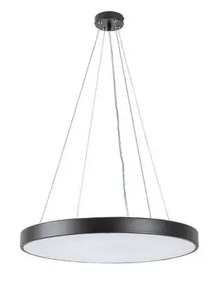 RABALUX Tesia plafonjera crna 36W 2160lm, 3000K, D40cm IP20