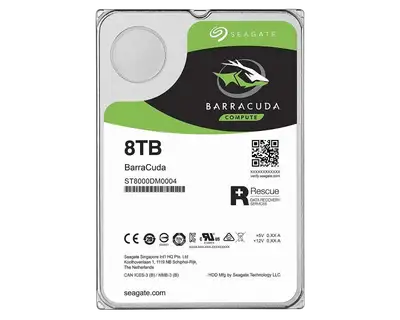 SEAGATE 8TB 3.5 SATA III 256MB 5.400rpm ST8000DM004 Barracuda Guardian HDD