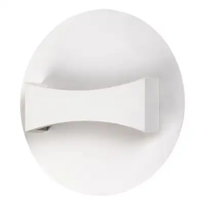 RABALUX Neville zidna lampa, mat bela,  LED 6W 