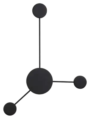 RABALUX Amadeo plafonjera LED 10,5W crna