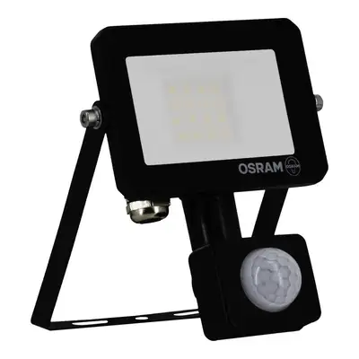 OSRAM  FL reflektor LUX senzor 10W 3000K IP65 crni