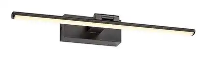 RABALUX Gaten, picture light, crna metalna, 8W 420lm-700lm, 3000K IP20