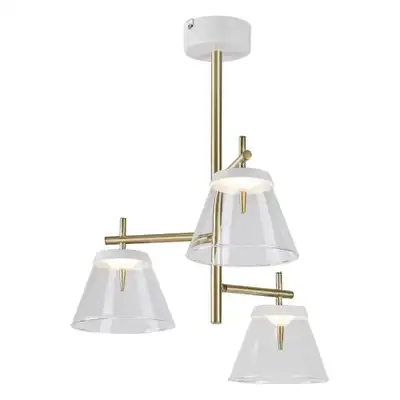 RABALUX Aviana, LED 18Wpendant, white /  bronzee,  LED 4000K