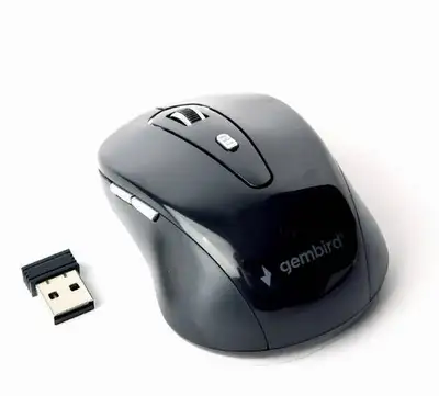 GEMBIRD MUSW-6B-01 2.4GHz 800-1600Dpi black