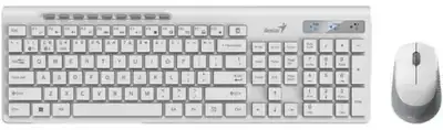 GENIUS SlimStar 8230,White,SER,BT2.4GHz