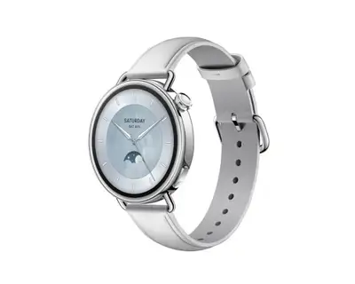 XIAOMI Watch S4 41mm Leather Strap White