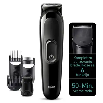 BRAUN MGK3410 BLK / BLK