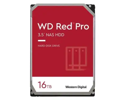 WESTERN DIGITAL 16TB 3.5 SATA III 512MB 7.200rpm WD161KFGX Red Pro