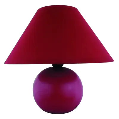 RABALUX Ariel keramicka stona lampa E14 40W, crveno