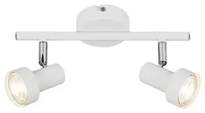 RABALUX Konrad,spot, GU10 2x50W,belo
