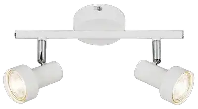 RABALUX Konrad,spot, GU10 2x50W,belo