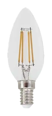 RABALUX Filament LED sijalica E14 C37, 4W, 500lm, 2700K