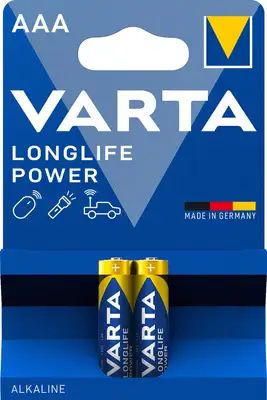 VARTA LONG LIFE POWER LR03 bli2 9701