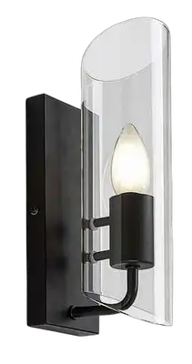 RABALUX Teodoro zidna lampa E14 1x12W crna