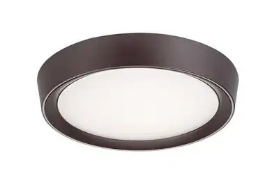 RABALUX Mokka plafonjera, LED 24W, braon,D41cm
