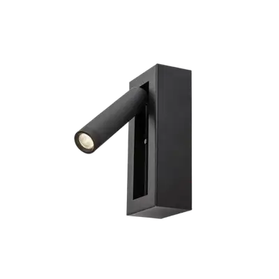 RABALUX Gello, zidna crna za citanje sa prekidacem LED 4W, 3000K