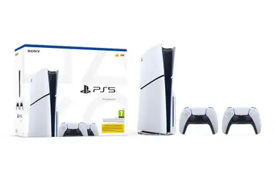SONY PlayStation 5 slim + DualSense White