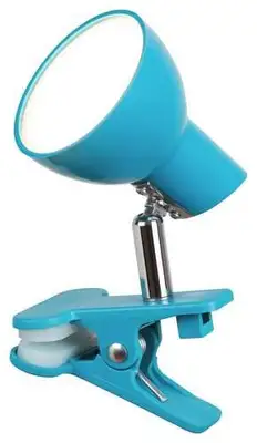 RABALUX Noah, clip lamp, blue,  LED 5W
