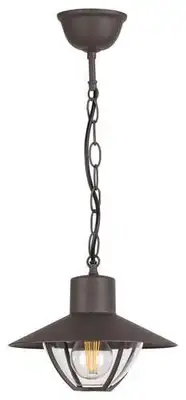 RABALUX Almada,visilica,E27 1X10W,braon