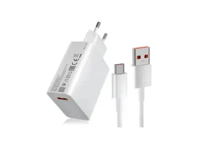 HONOR 80W Super Charge Power Adapter + Cable Type A-C White