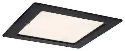 RABALUX Shaun2 plafonjera 12W 4000K crna cetvrtasta