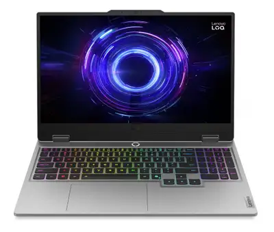 LENOVO LOQ 15IRX10, 15.6" FHD, Intel Core i7-13650HX, 16GB, 1TB, RTX5050, bklt, SRB, DOS, siva (83JE009KYA)