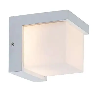 RABALUX Andelle, LED spoljna zidna, bela plastika, 10W, 570lm (bez dif. 1000lm), 3000K