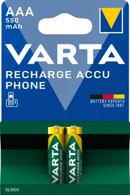 VARTA ACCU HR03 550mAh 8120