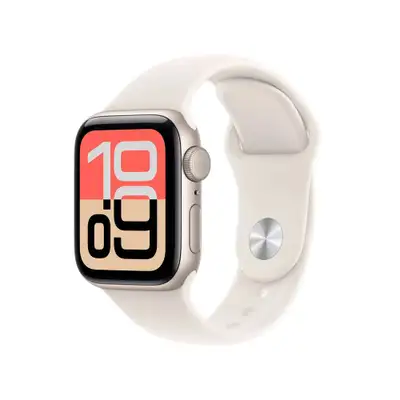 APPLE Watch SE 3 GPS 40mm Starlight Aluminium Case with Starlight Sport Band - M/L meh54rk/a