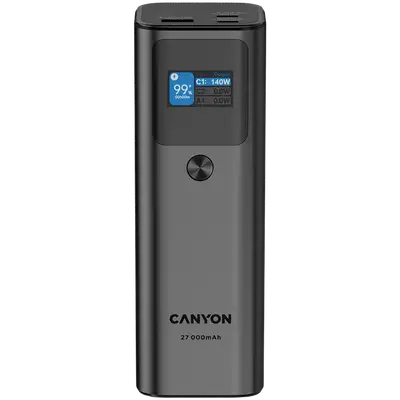 CANYON Power Bank 27000mAh 140W Black CNE-CPB2010DG