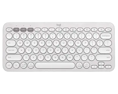 LOGITECH K380s Pebble Keys 2 TONAL US White 920-011852