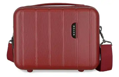 MOVOM WOOD ABS Beauty case crvena