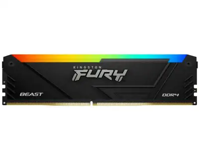KINGSTON DIMM DDR4 8GB 3600MT / s KF436C17BB2A / 8 Fury Beast RGB Black