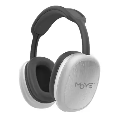 MOYE STELLAR Bluetooth slusalice sa mikrofonom srebrna