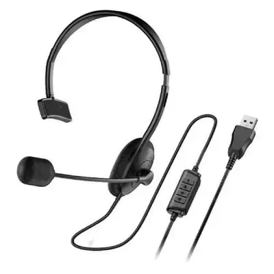 GENIUS HS-100U, crna, USB