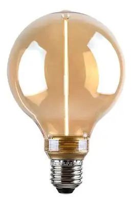RABALUX Filament LED sijalica E27 G95, 3W, 170lm, 1800K