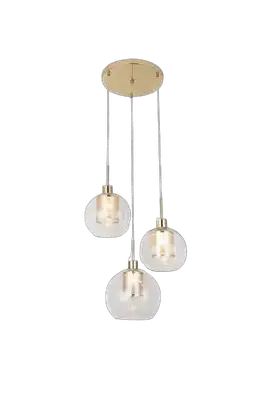 RABALUX Philana visilica E14 3X MAX 40W gold