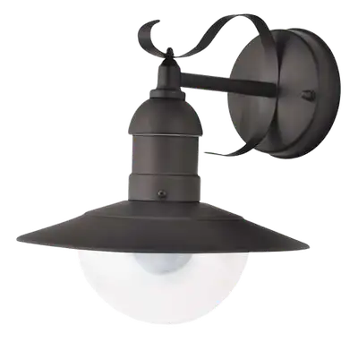 RABALUX Oslo spoljna zidna lampa E27 60W mat crno IP44