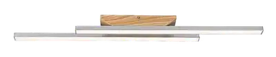 RABALUX Tamur, metalna / drvena plafonska lampa , 21W 1900lm-2490lm, 4000K IP20