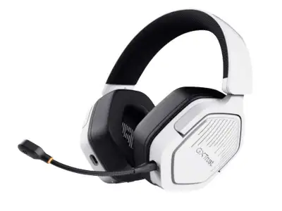 TRUST GXT493W CARUS bezicne gaming slušalice bela